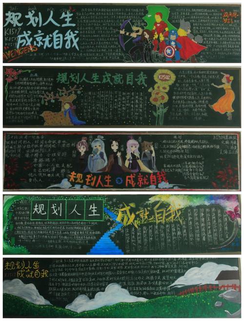 关于人生规划黑板报 关于黑板报图片素材